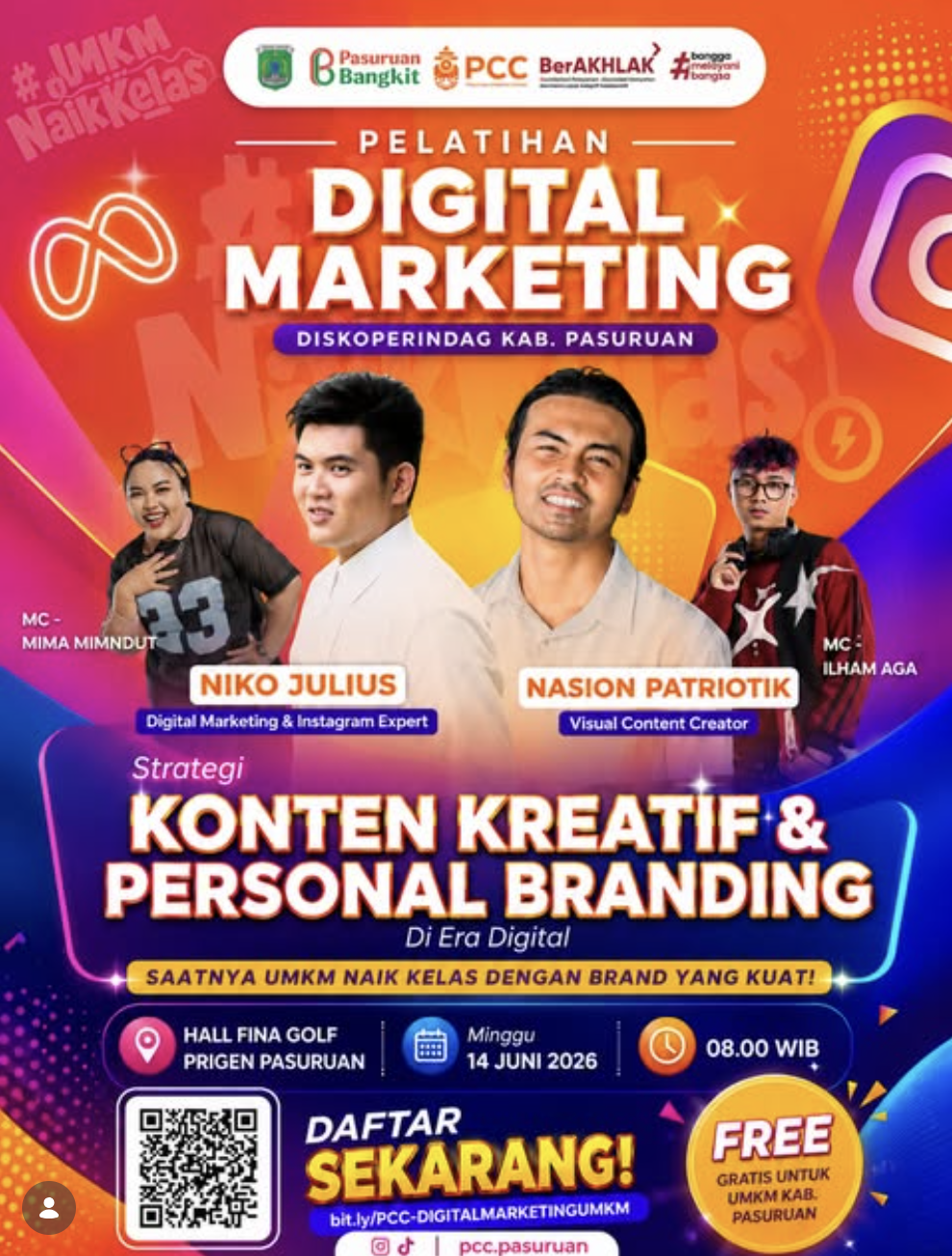 🚀 UMKM Naik Kelas Dimulai dari Konten yang Tepat!
